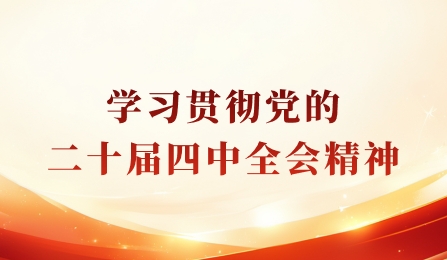 學(xué)習(xí)貫徹黨的二十屆四中全會(huì)精神